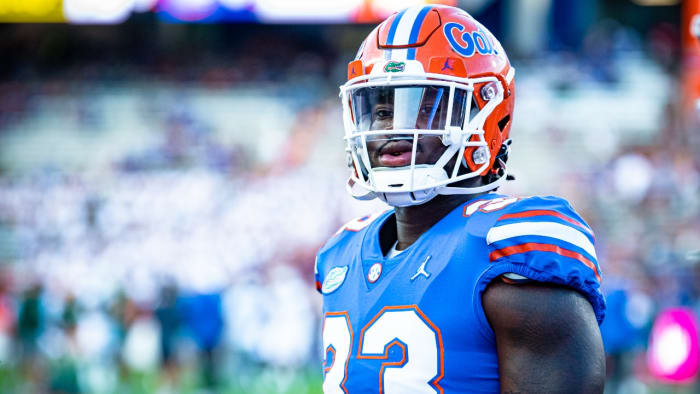 Florida Gators edge rusher Princey Umanmielen